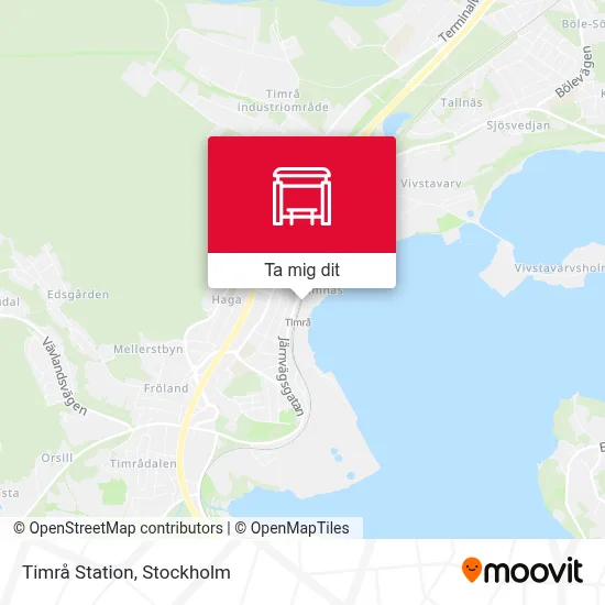 Timrå Station karta
