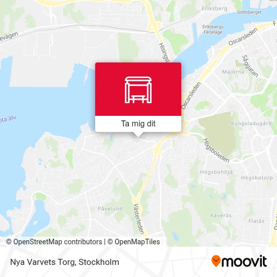 Nya Varvets Torg karta