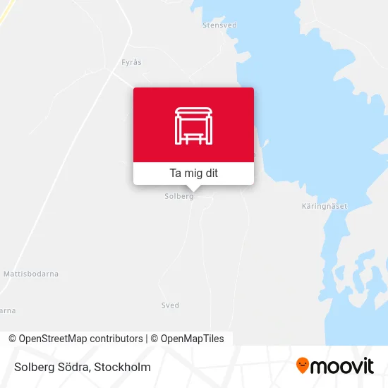 Solberg Södra karta