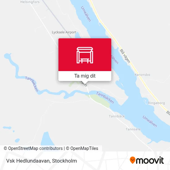 Vsk Hedlundaavan karta