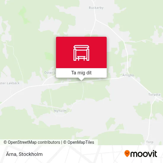 Ärna karta