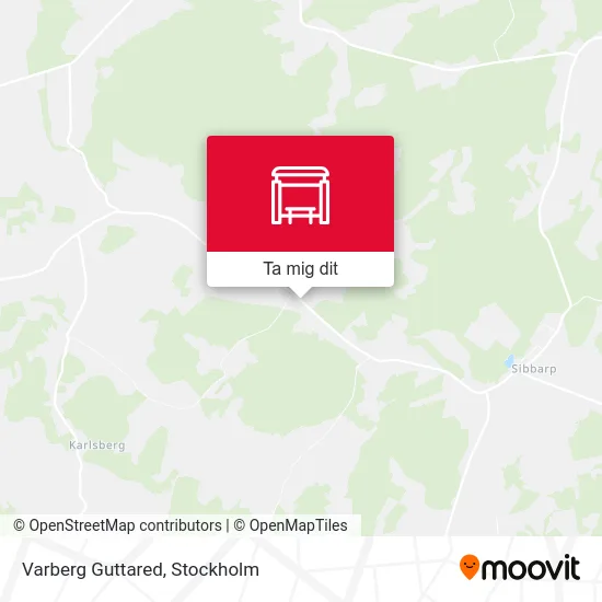 Varberg Guttared karta