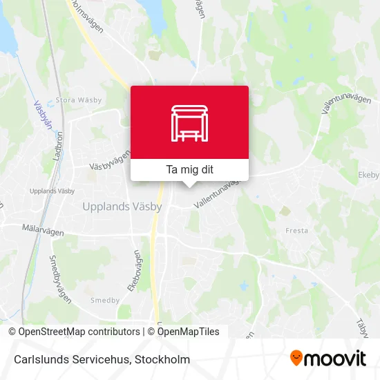 Carlslunds Servicehus karta