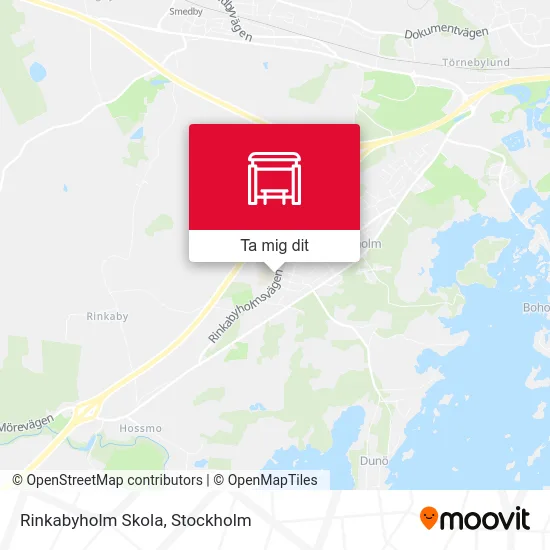 Rinkabyholm Skola karta