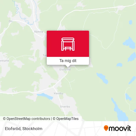 Elofsröd karta