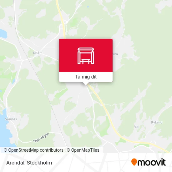 Arendal karta