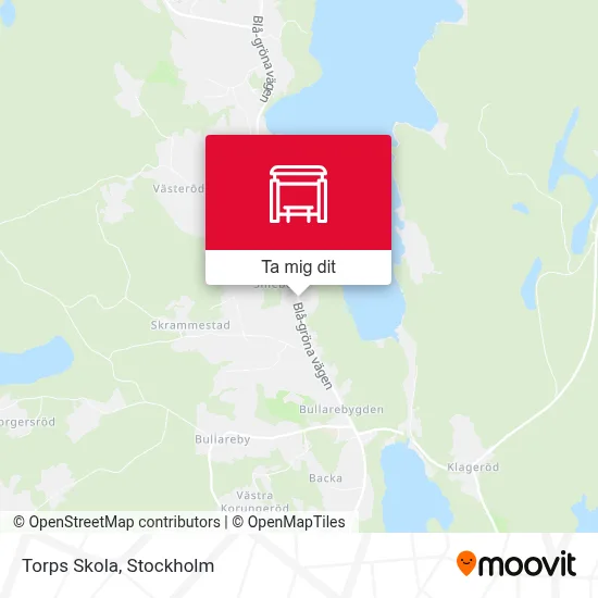 Torps Skola karta