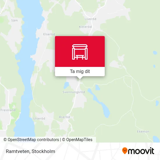 Ramtveten karta