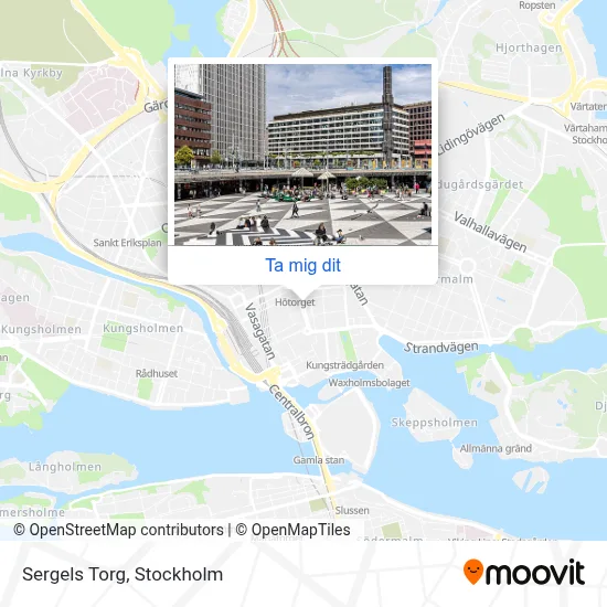 Sergels Torg karta