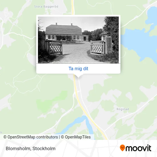 Blomsholm karta