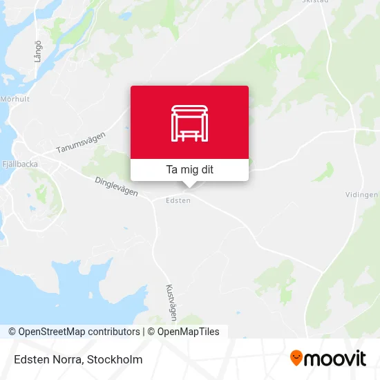 Edsten Norra karta