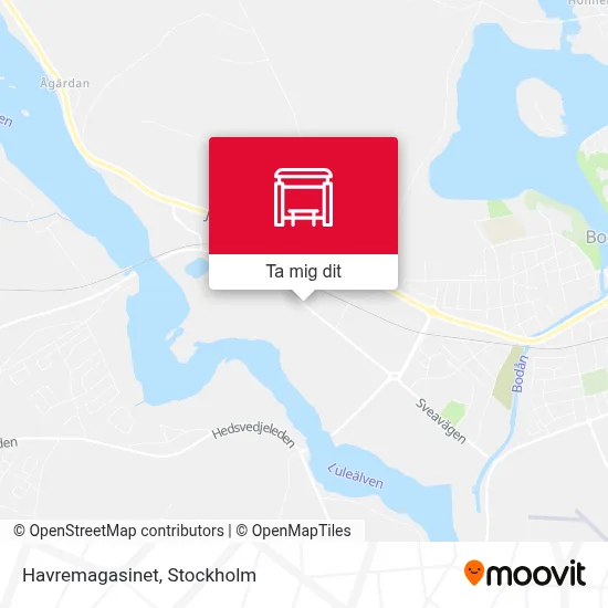 Havremagasinet karta