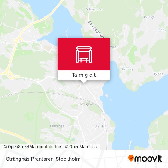 Strängnäs Präntaren karta