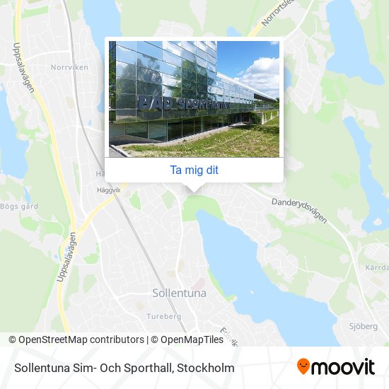 Sollentuna Sim- Och Sporthall karta