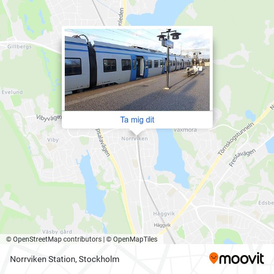 Norrviken Station karta