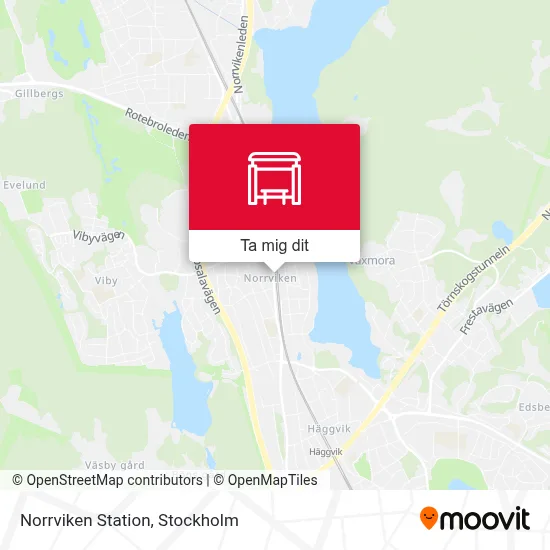 Norrviken Station karta