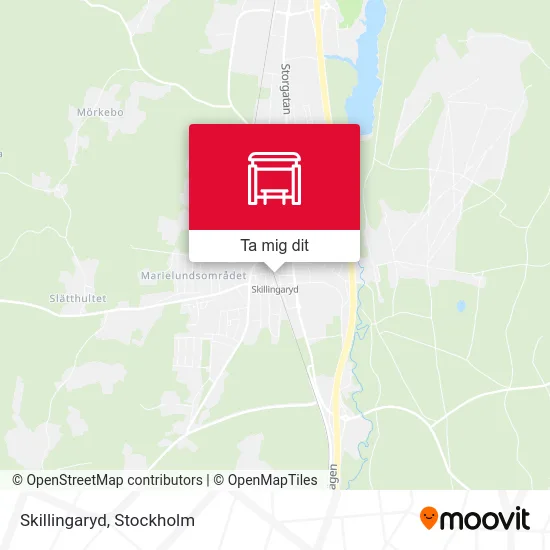 Skillingaryd karta