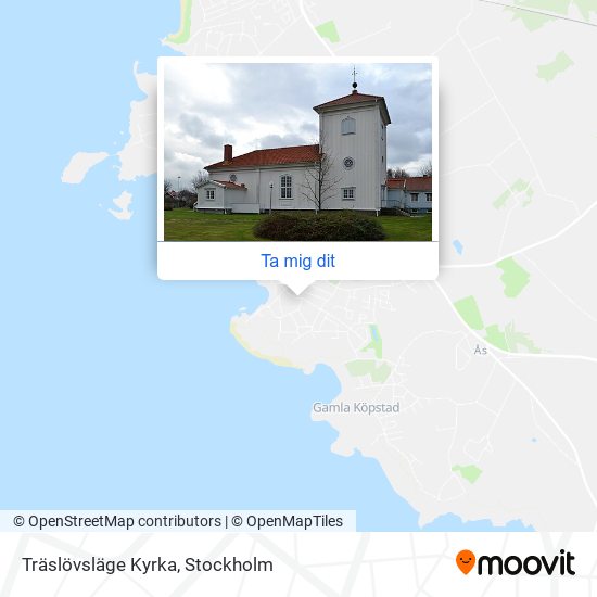 Träslövsläge Kyrka karta