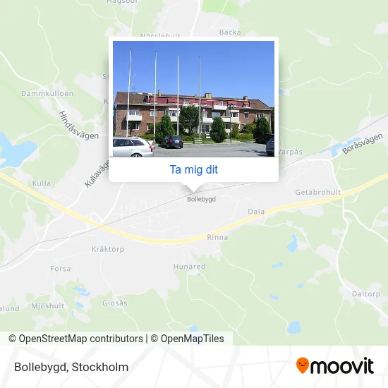Bollebygd karta