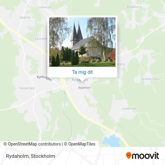 Rydaholm karta