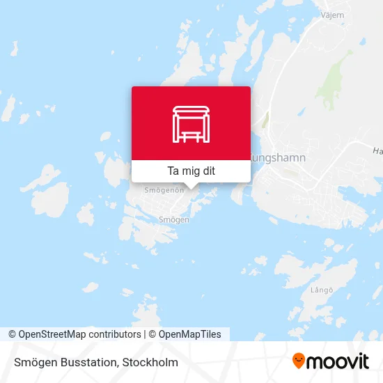 Smögen Busstation karta