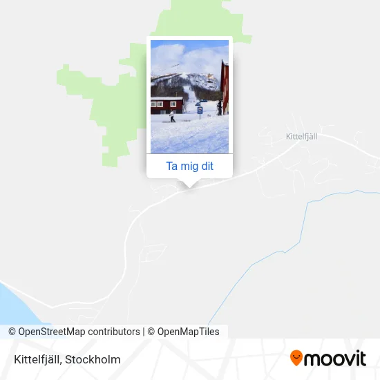 Kittelfjäll karta