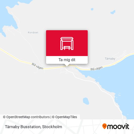 Tärnaby Busstation karta