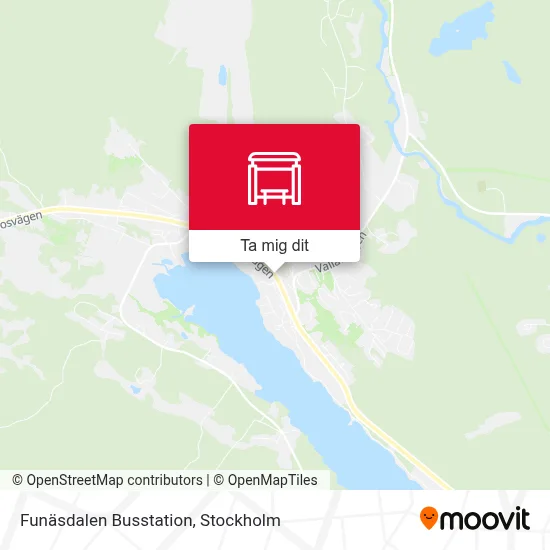Funäsdalen Busstation karta