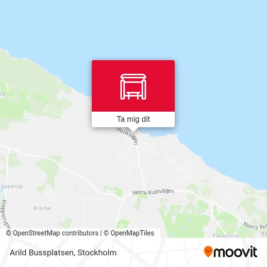 Arild Bussplatsen karta
