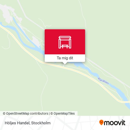 Höljes Handel karta