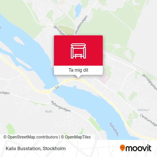 Kalix Busstation karta