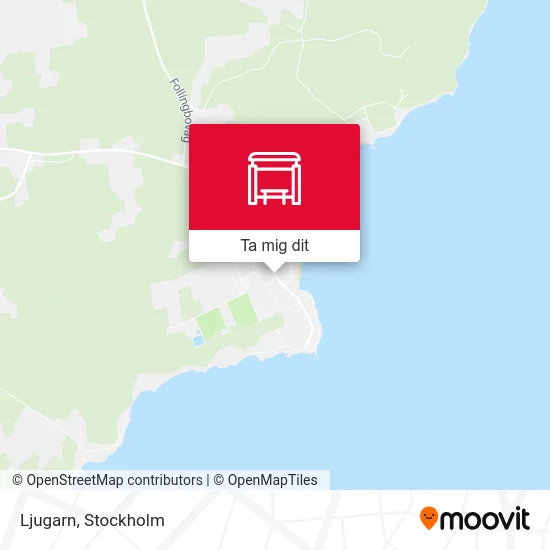 Ljugarn karta