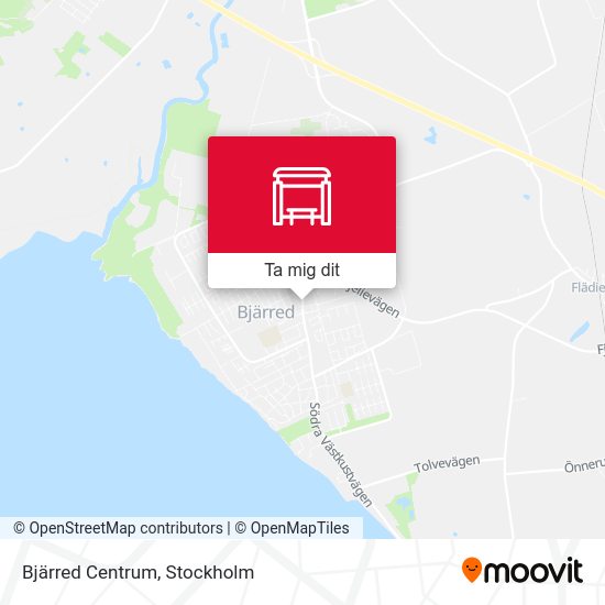 Bjärred Centrum karta