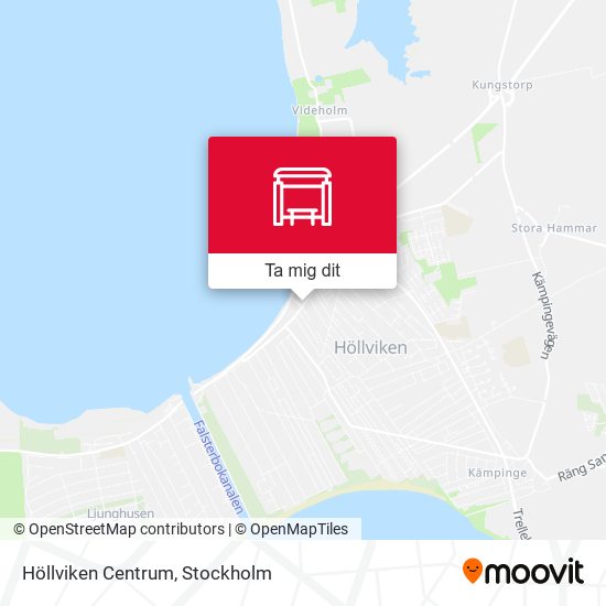Höllviken Centrum karta