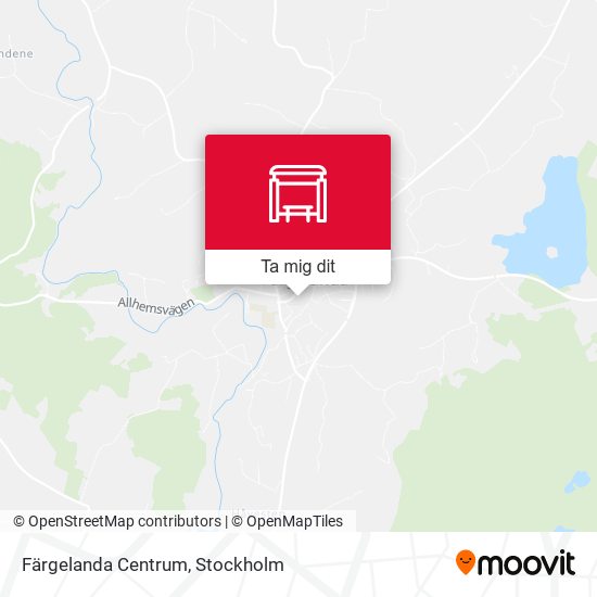 Färgelanda Centrum karta