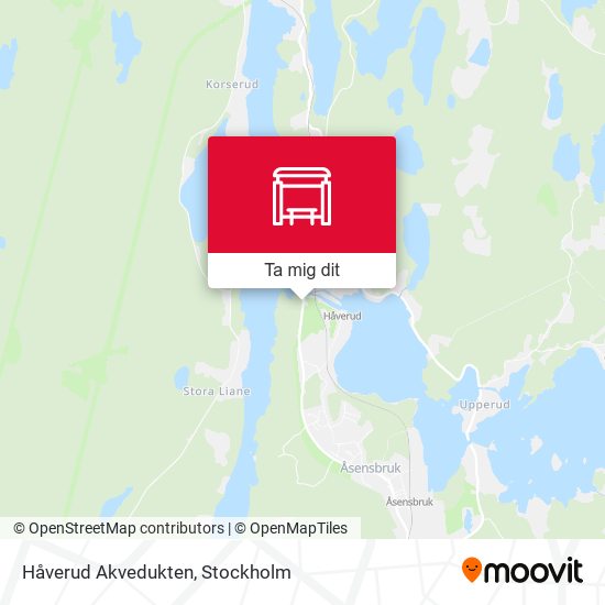 Håverud Akvedukten karta