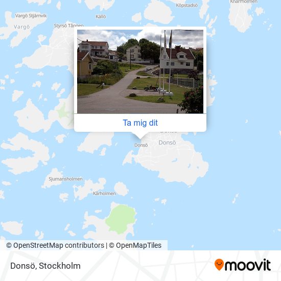 Donsö karta