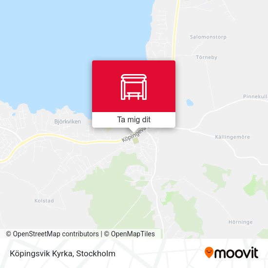 Köpingsvik Kyrka karta