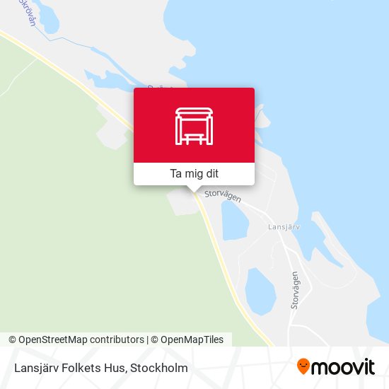 Lansjärv Folkets Hus karta