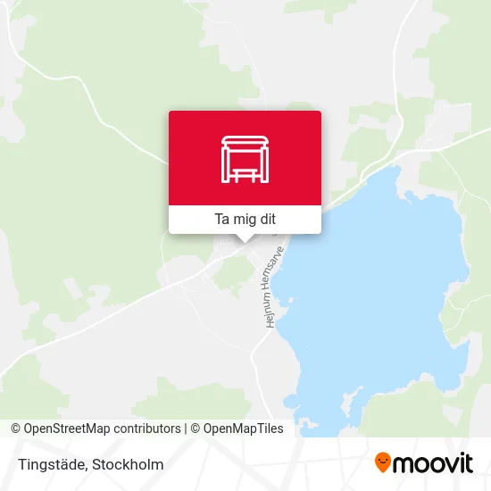 Tingstäde karta