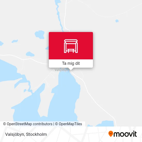Valsjöbyn karta