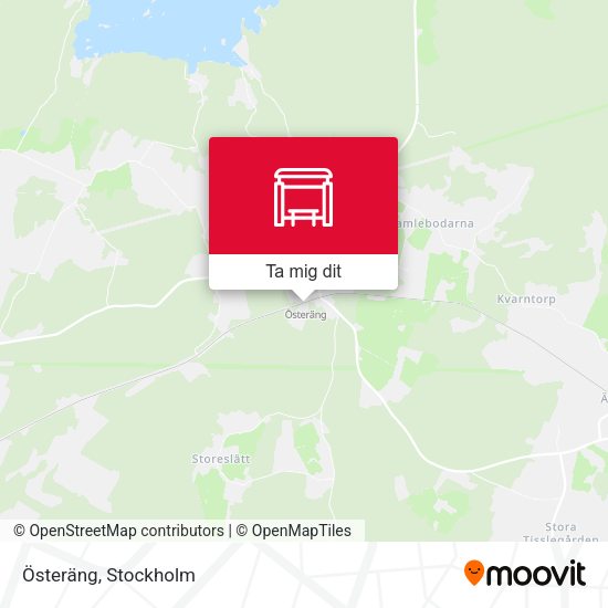 Österäng karta