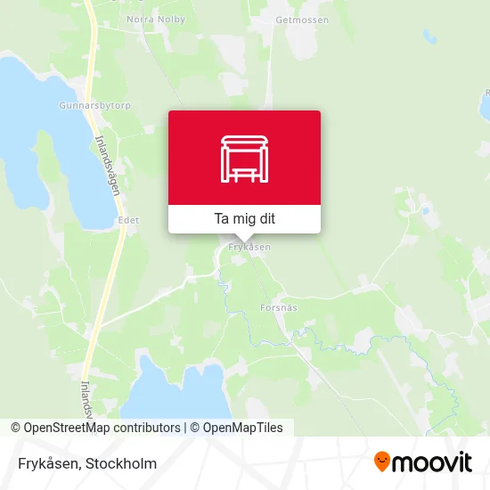 Frykåsen karta