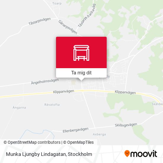Munka Ljungby Lindagatan karta