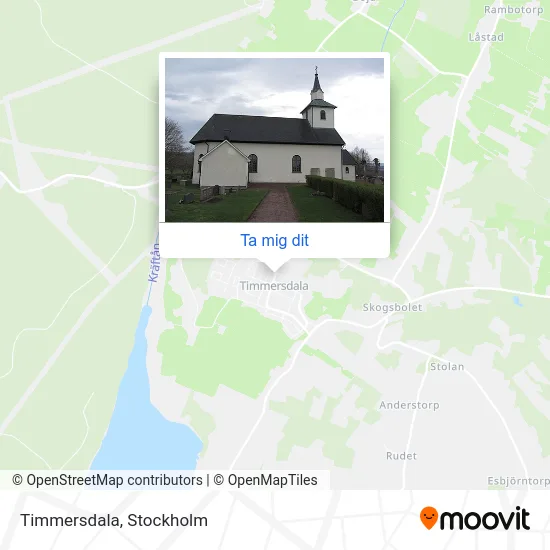 Timmersdala karta