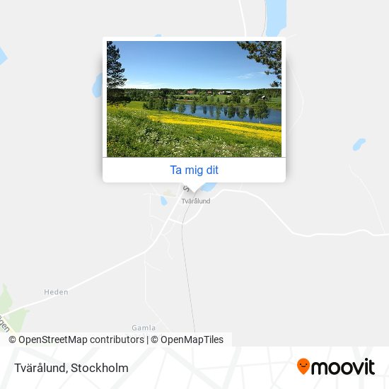 Tvärålund karta
