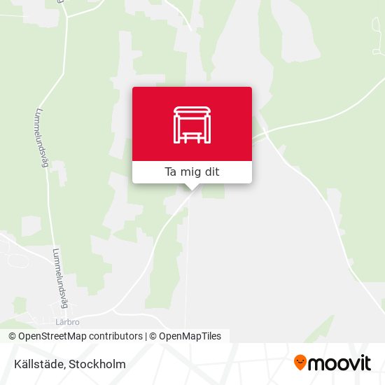 Källstäde karta
