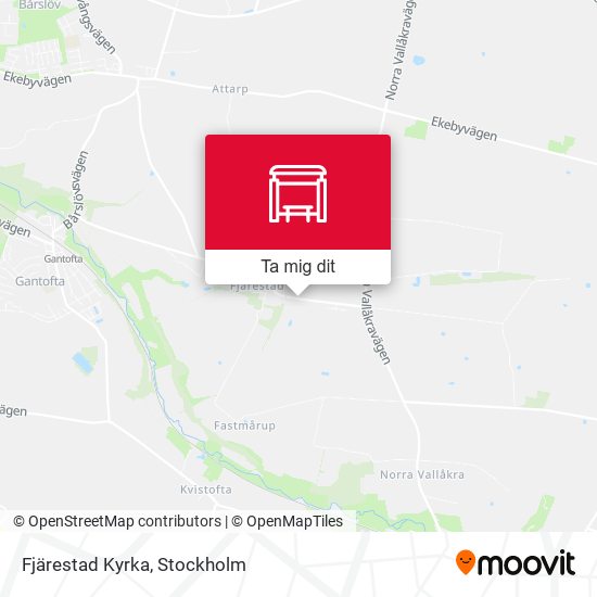 Fjärestad Kyrka karta