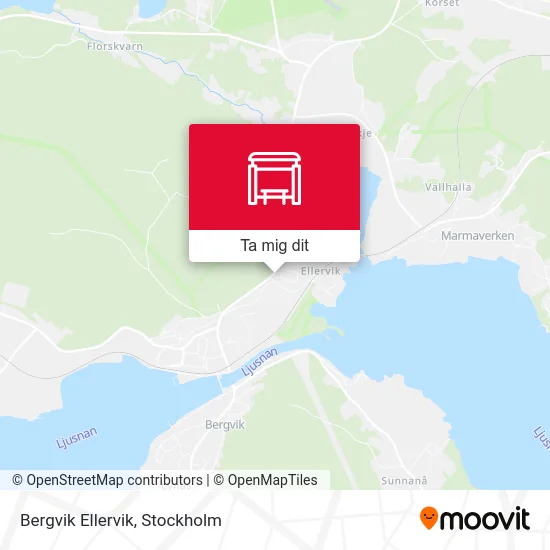 Bergvik Ellervik karta