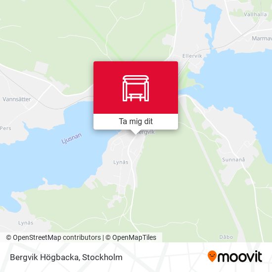 Bergvik Högbacka karta